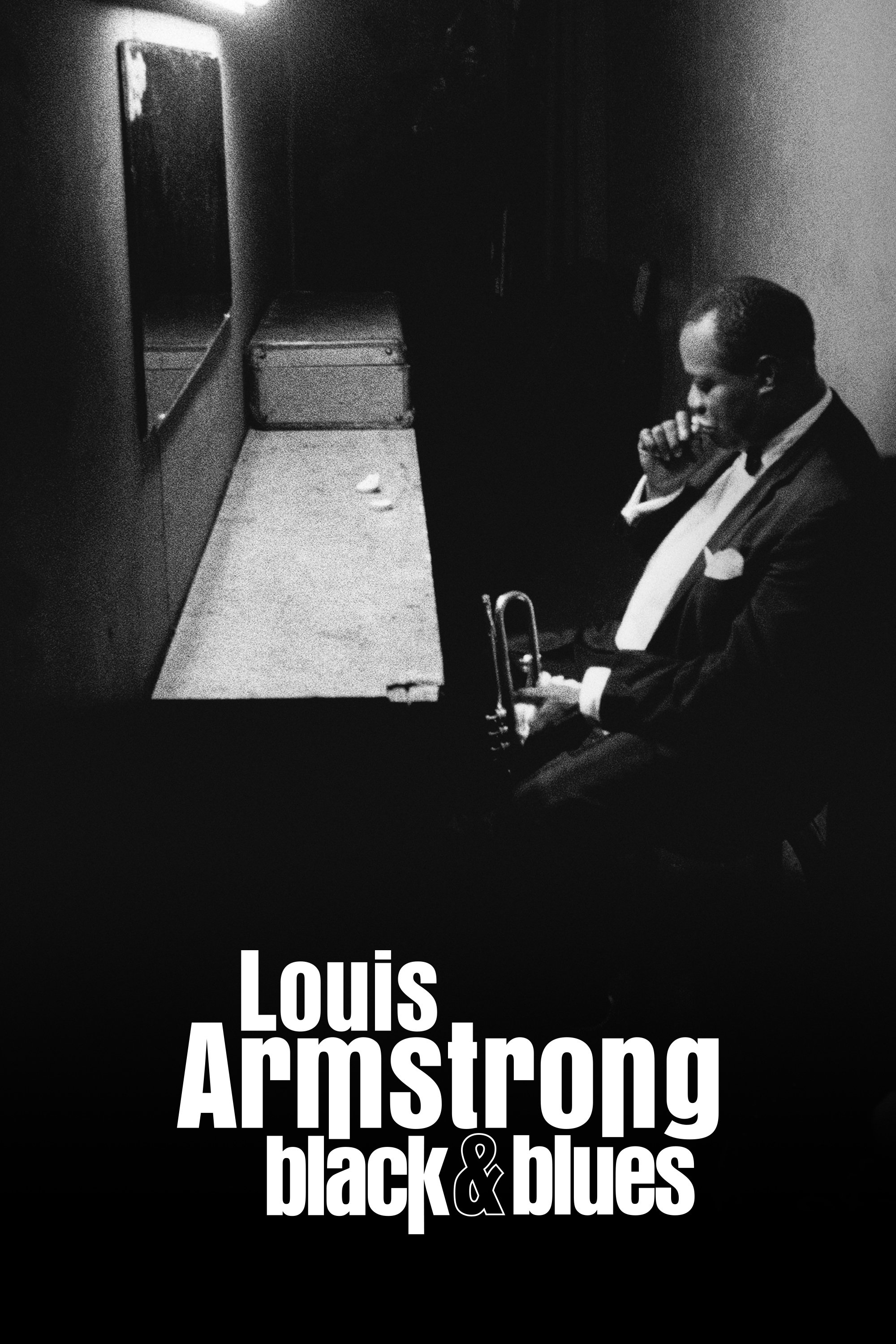 Poster de Louis Armstrong - Black & Blues