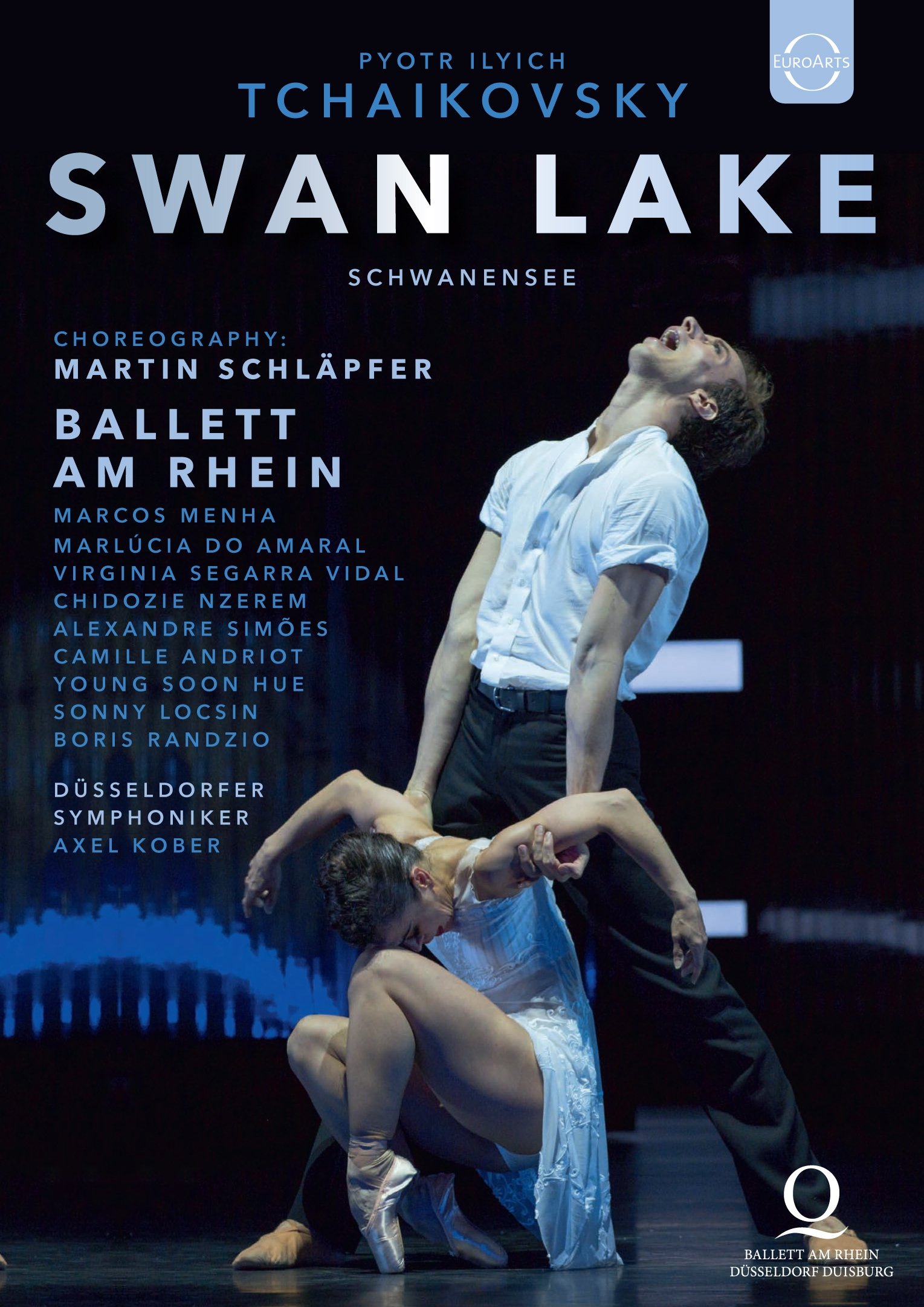 Poster de Ballet am Rhein: Tchaikovsky: Swan Lake by Martin Schläpfer