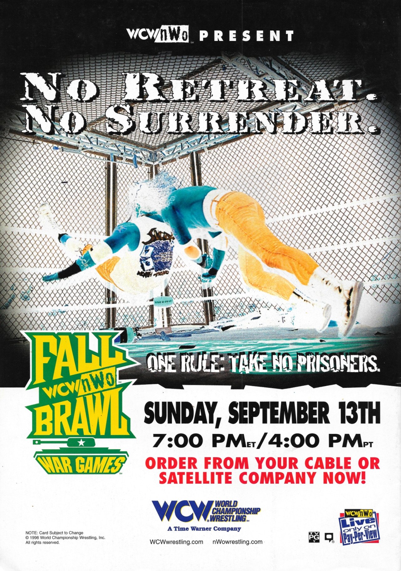 Affiche du film WCW Fall Brawl 1998