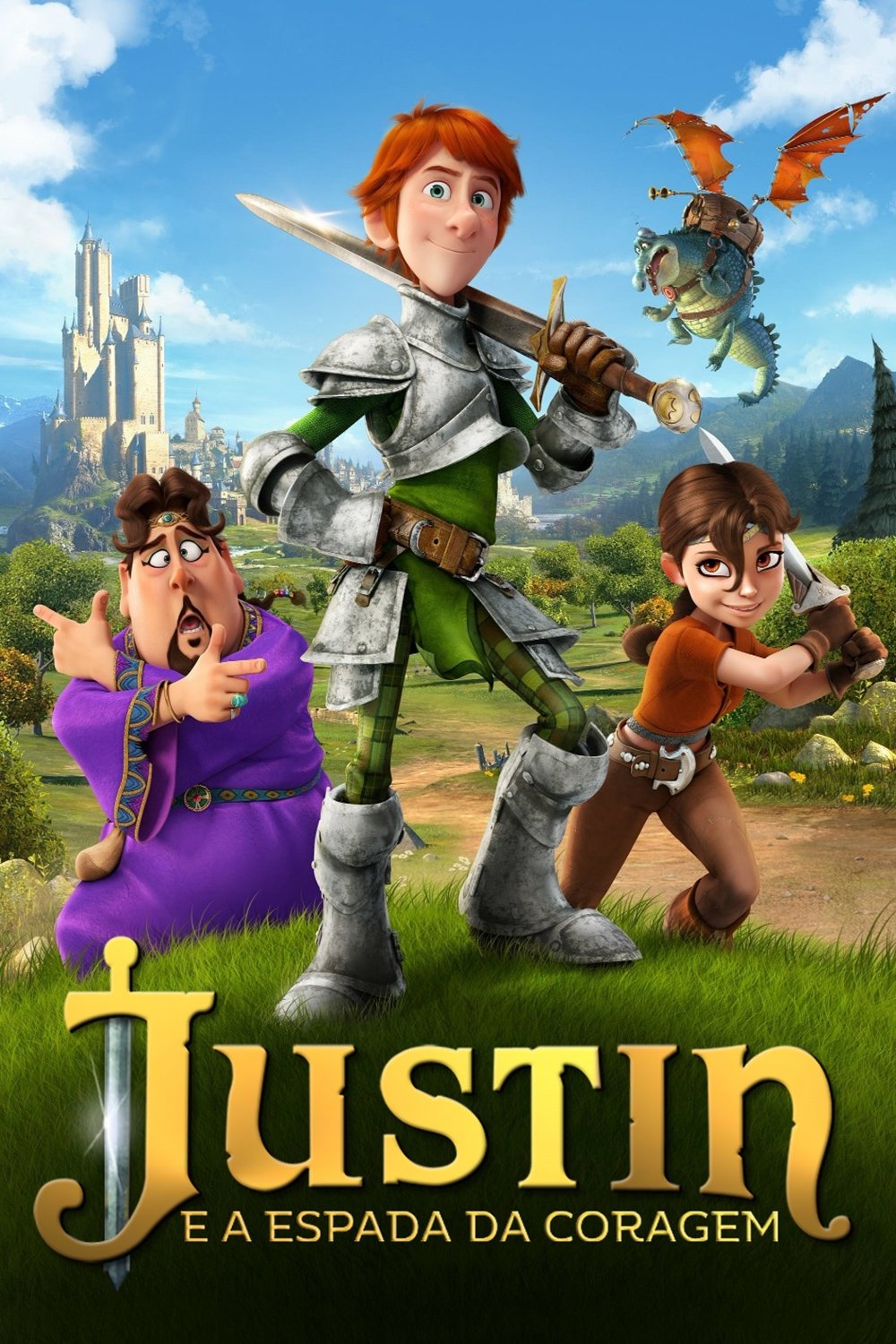 Poster de Justin e a Espada da Coragem