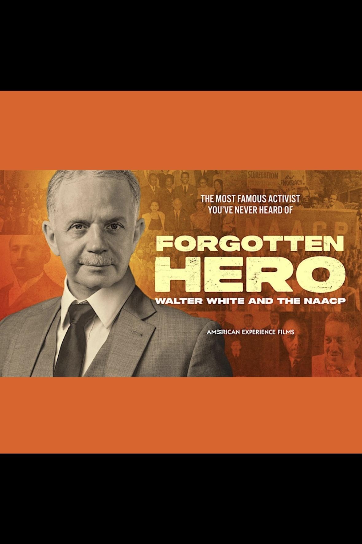 Poster de Forgotten Hero: Walter White and the NAACP