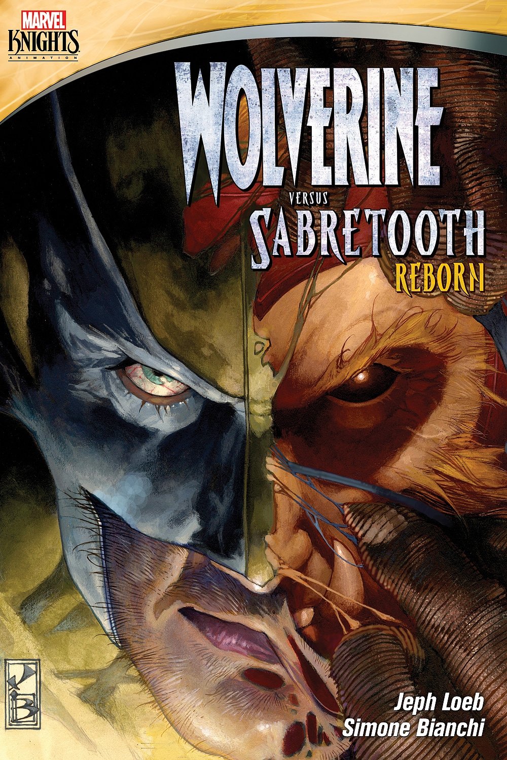 Poster de Wolverine Versus Sabretooth: Reborn