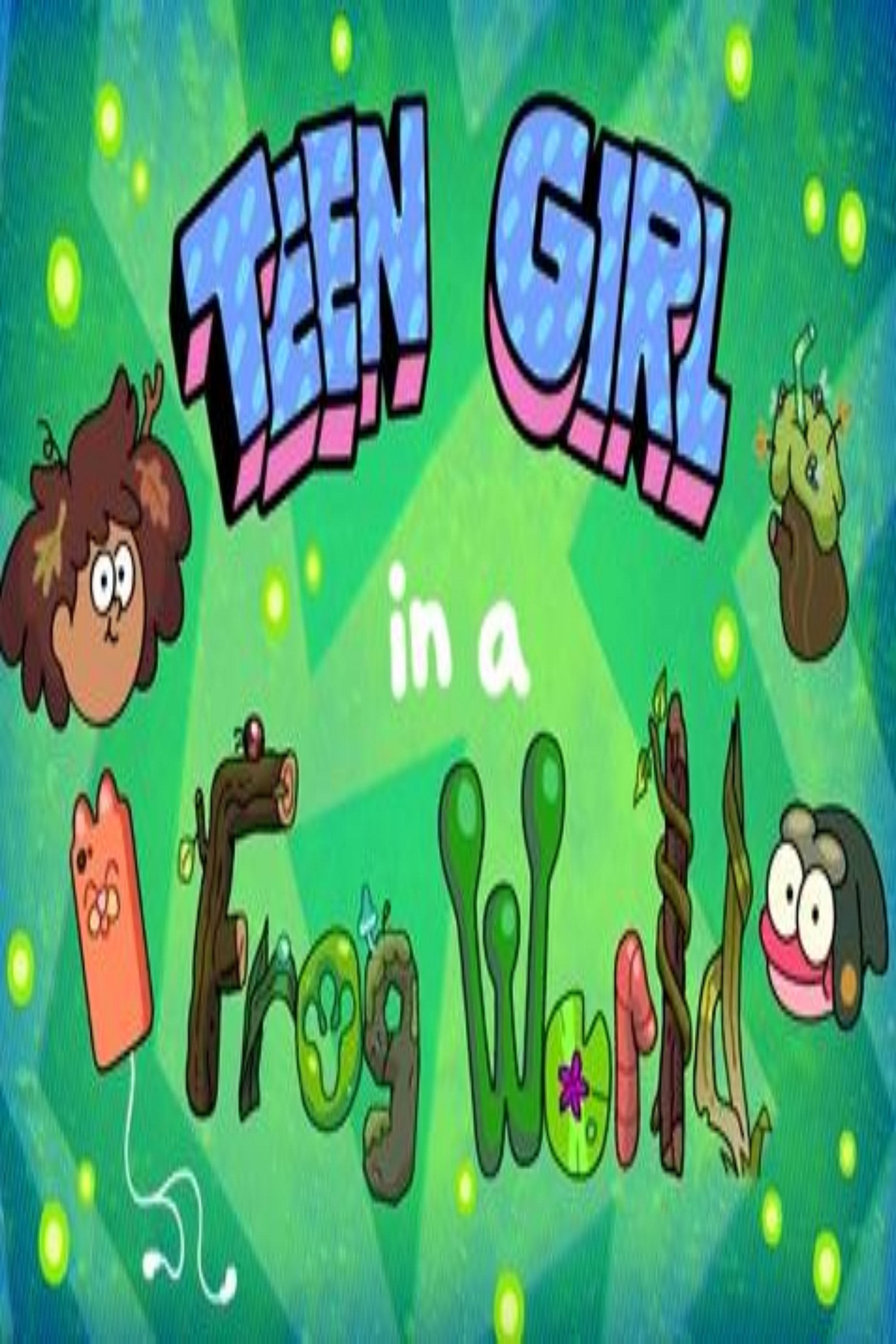 Poster de Teen Girl in a Frog Wors