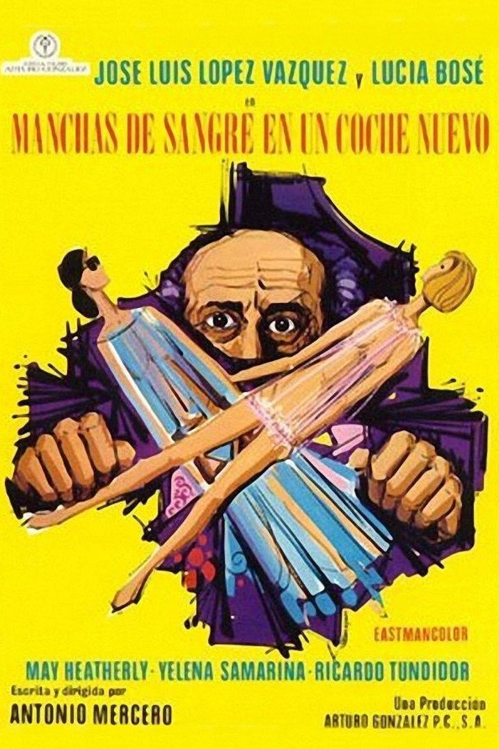 Poster de Manchas de sangre en un coche nuevo