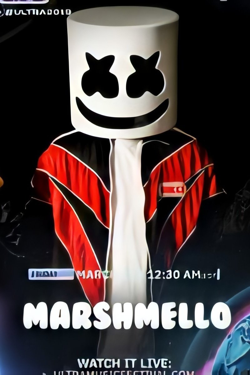 Poster de Marshmello - Live @ Ultra Music Festival