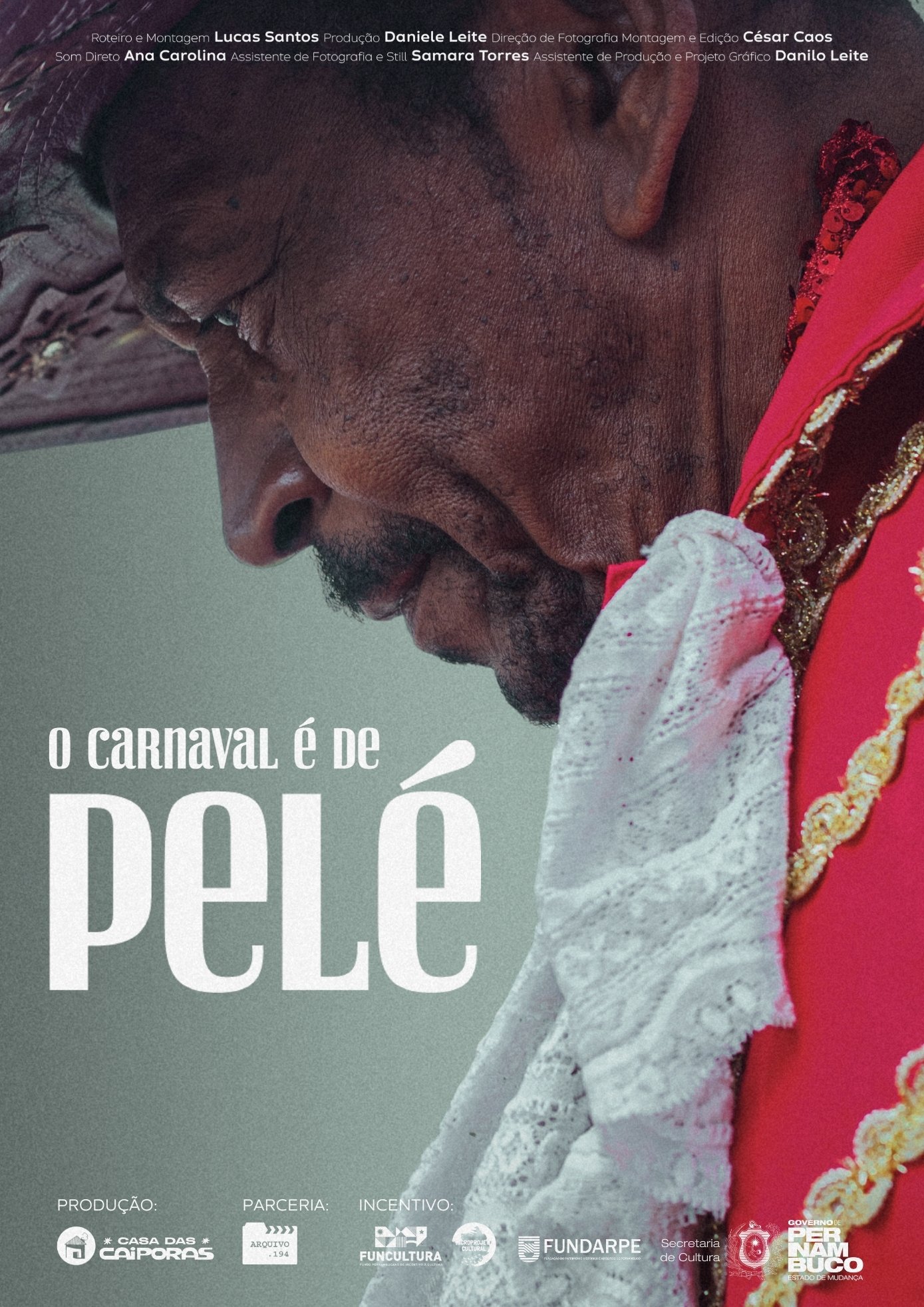 Poster de O Carnaval é de Pelé