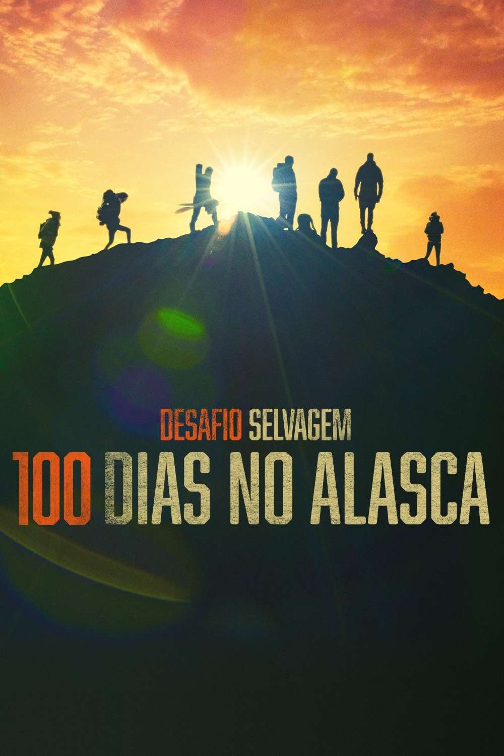 Poster de Desafio Selvagem: 100 Dias no Alasca