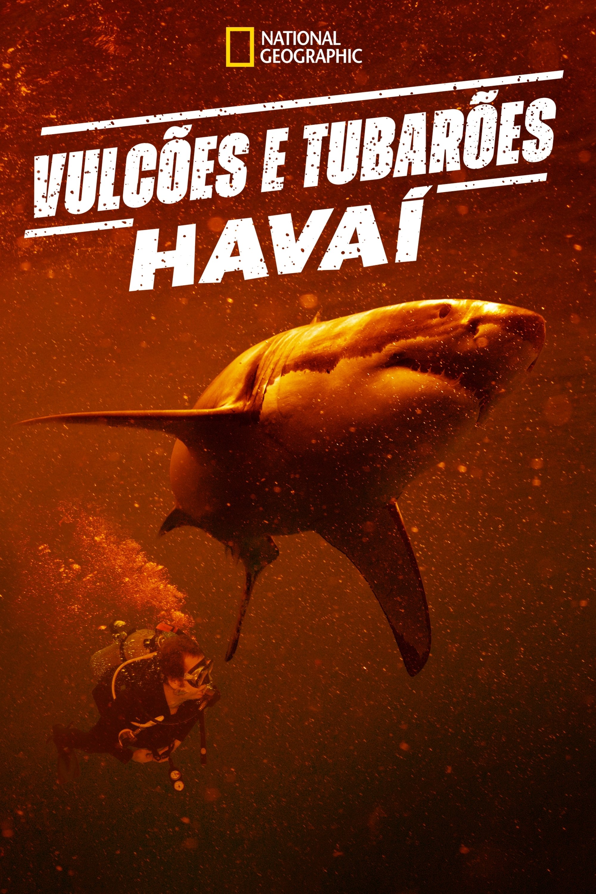 Poster de Vulcões e Tubarões: Havaí