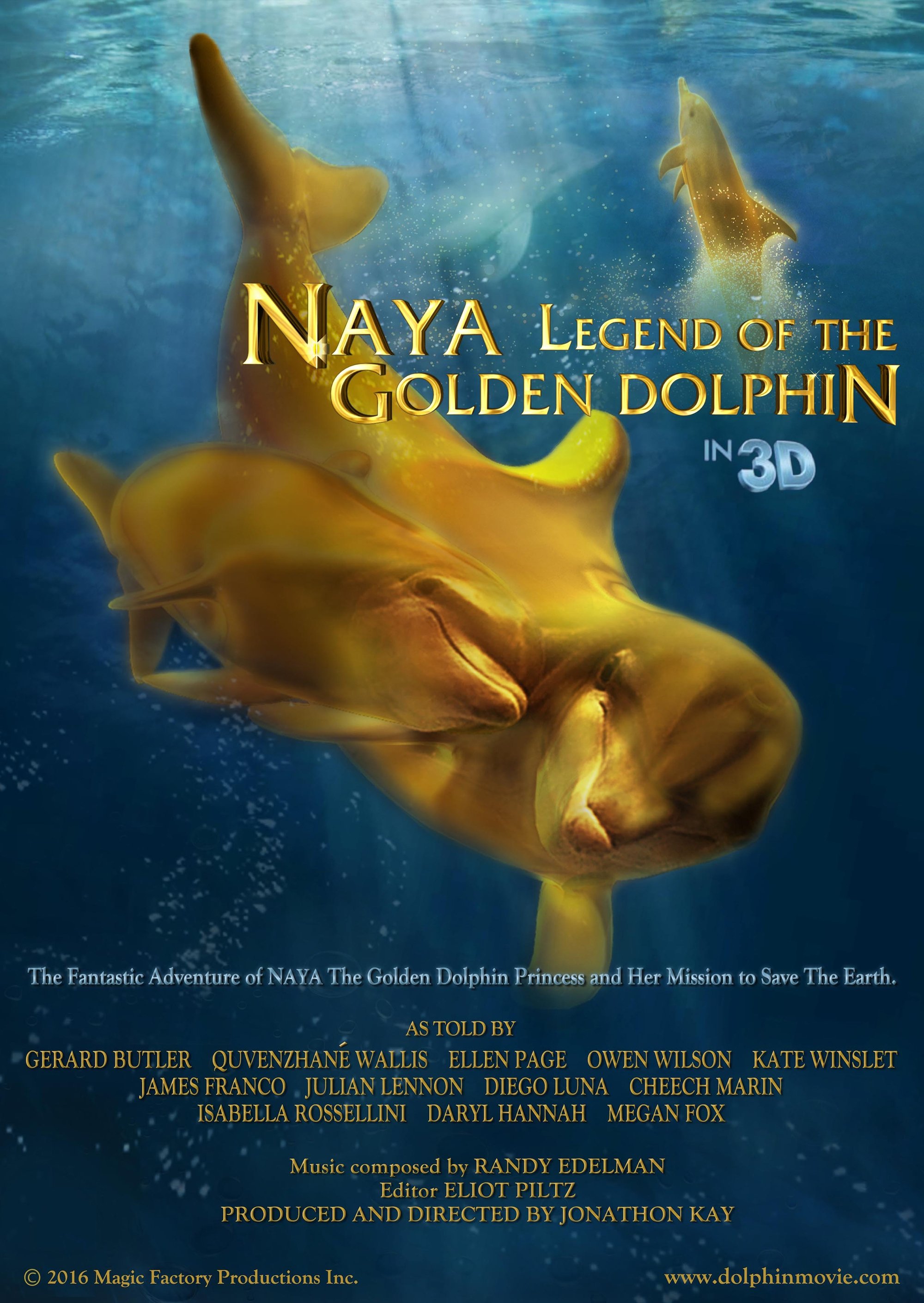 Poster de Naya: A Lenda do Golfinho Dourado