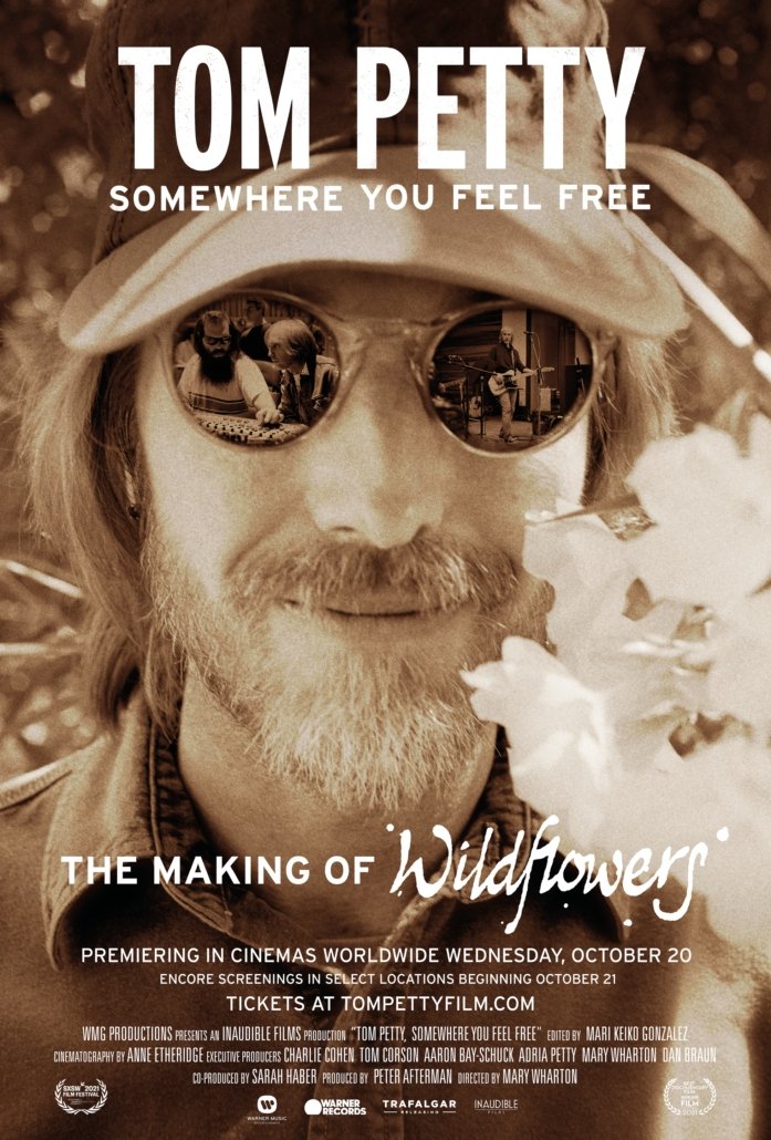 Tom Petty, Somewhere You Feel Free poster Tom Petty, Somewhere You Feel Free poster