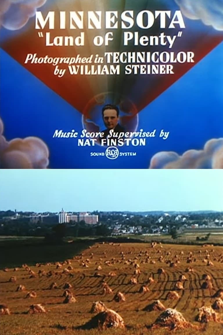 Poster de Minnesota: 'Land of Plenty'