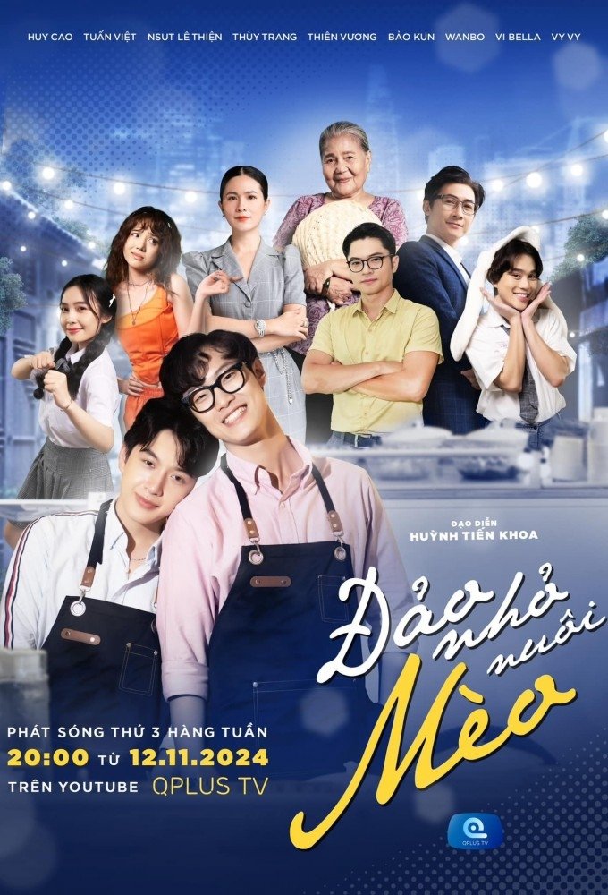 Poster de Đảo Nhỏ Nuôi Mèo