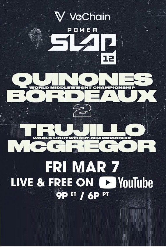 Poster de Power Slap 12: Bordeaux vs. Quinonez 2