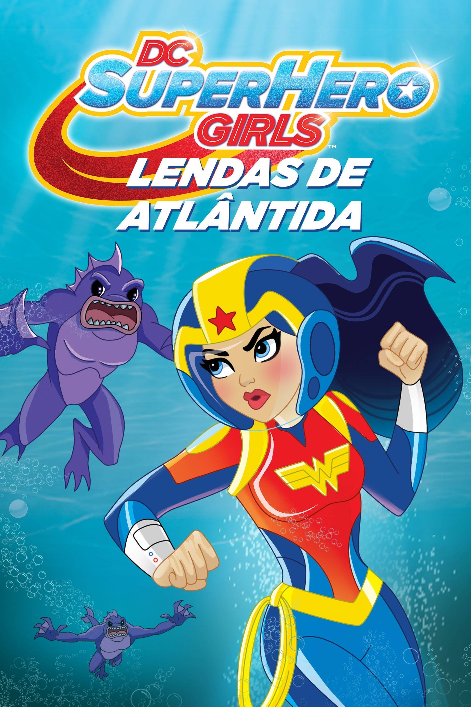 Poster de DC Super Hero Girls: Lendas de Atlântida