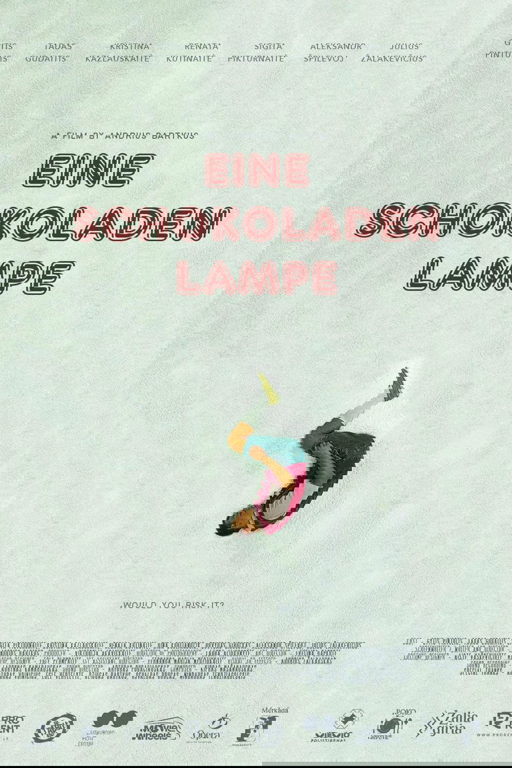 Eine Schokoladen Lampe