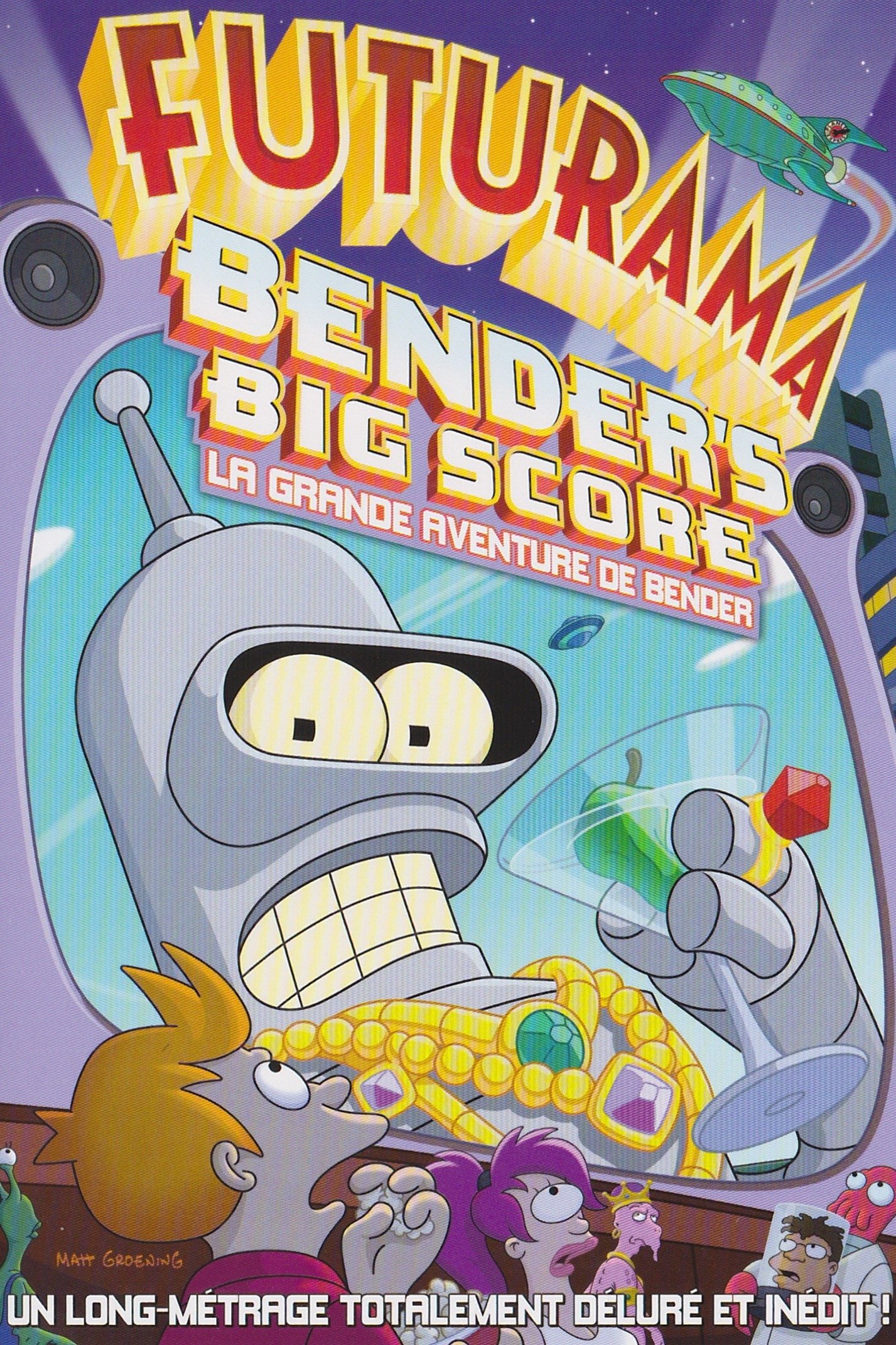 Affiche du film Futurama : La Grande Aventure de Bender