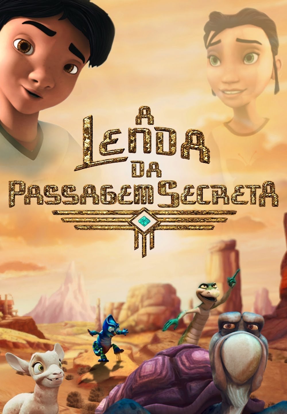 Poster de A Lenda da Passagem Secreta