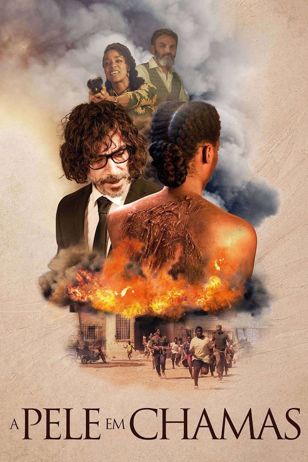 Poster de A Pele em Chamas