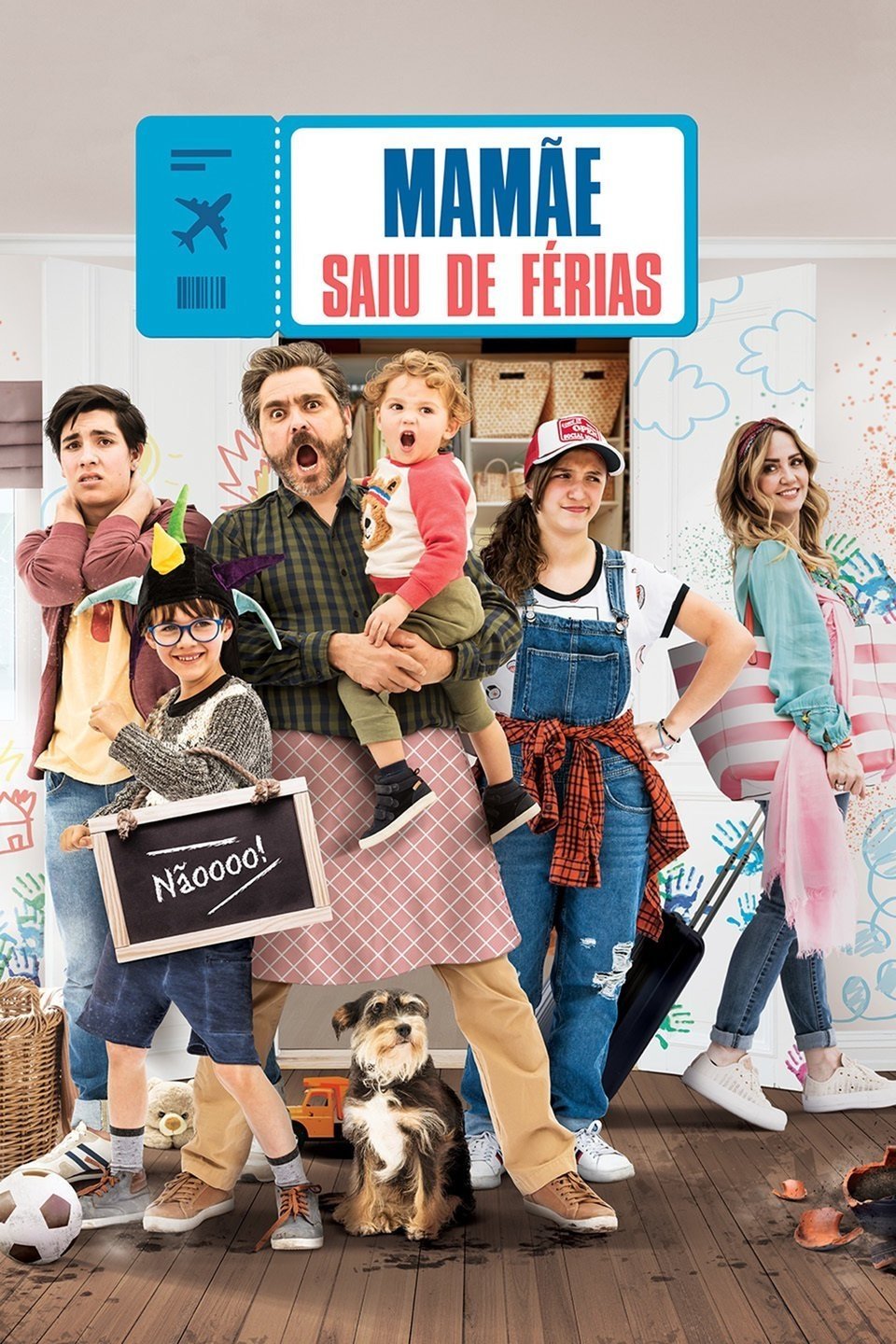 Poster de Mamãe saiu de férias
