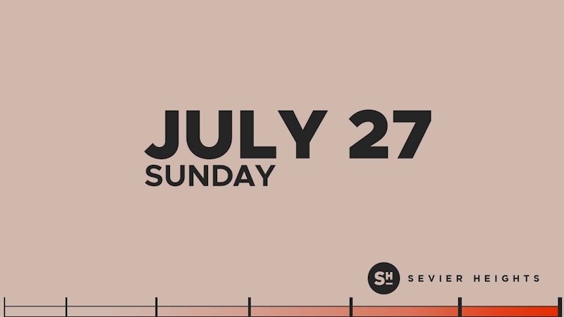 Sunday Service | July 27, 2025