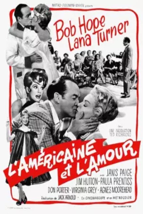 Affiche du film L'Américaine et l'amour