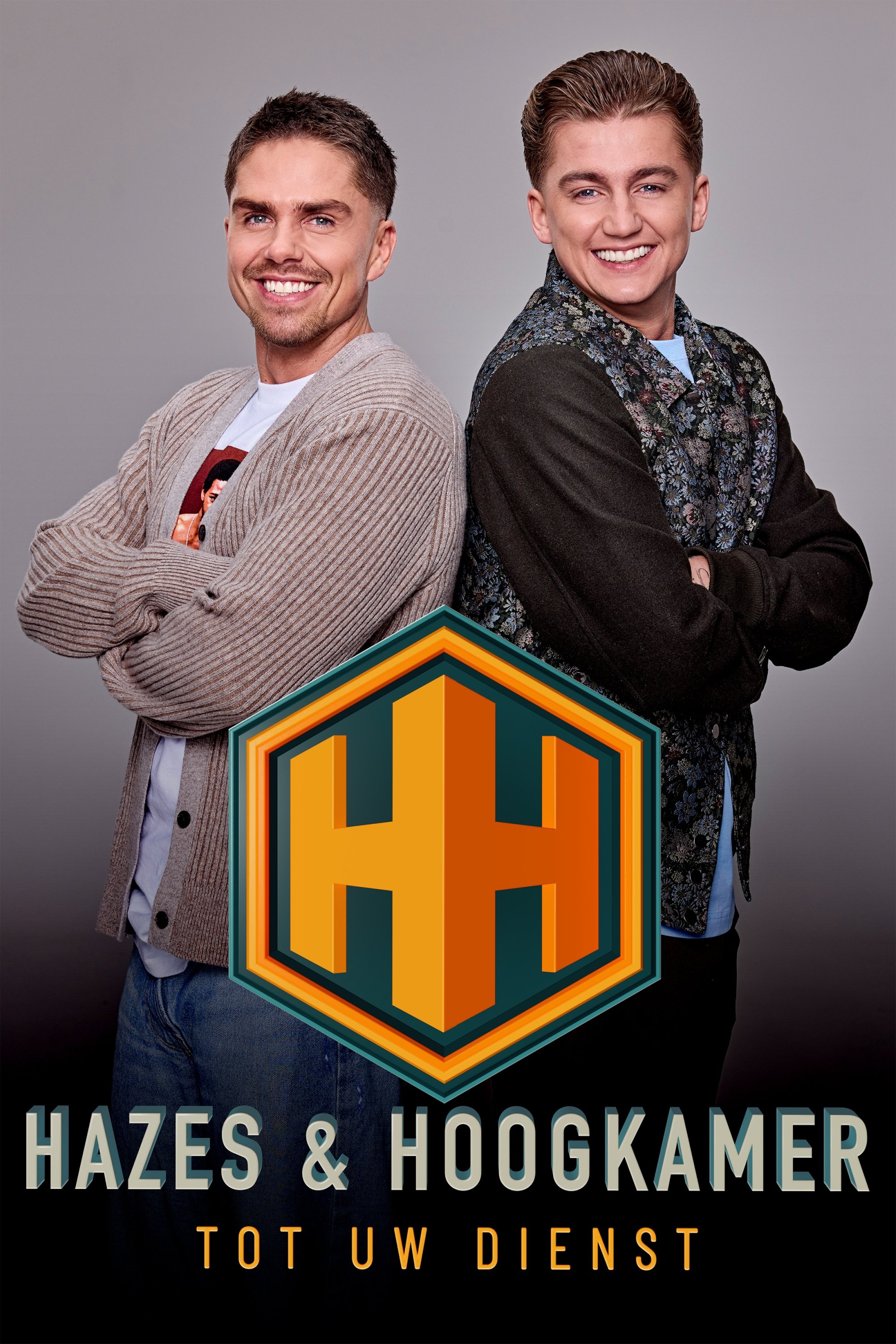 Poster de Hazes & Hoogkamer: Tot uw dienst
