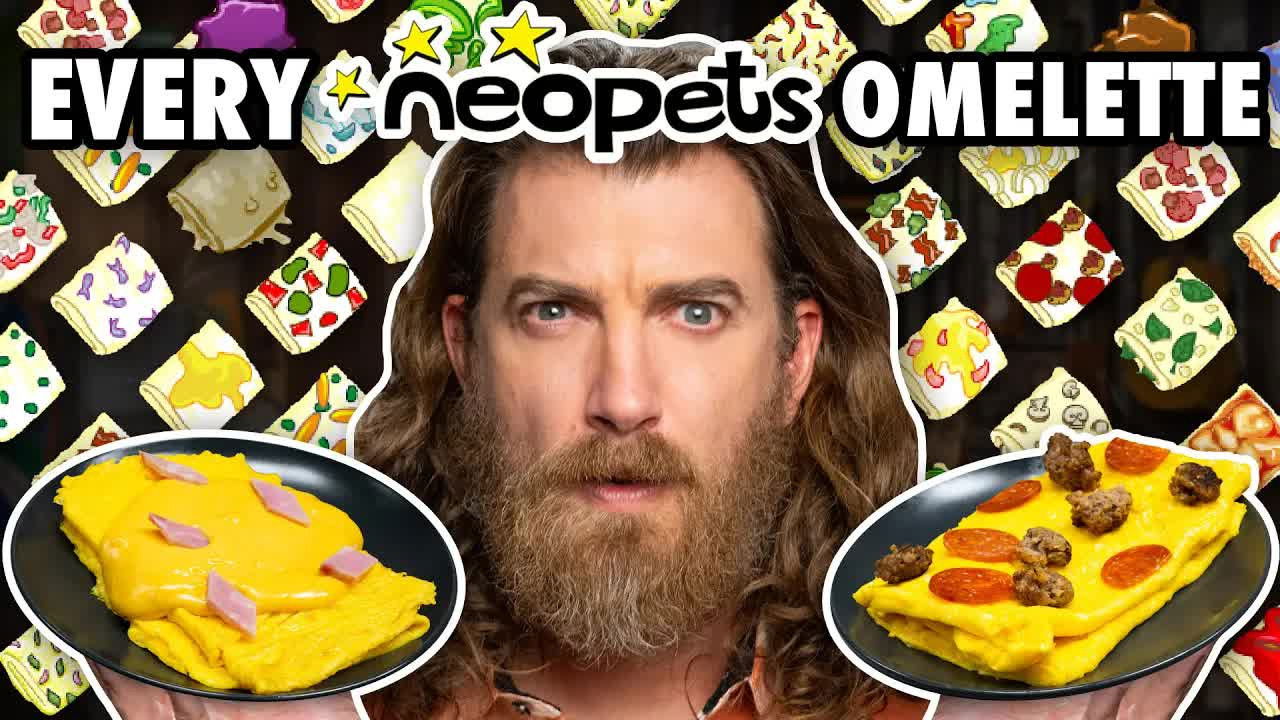 We Try Every Neopet Omelettes