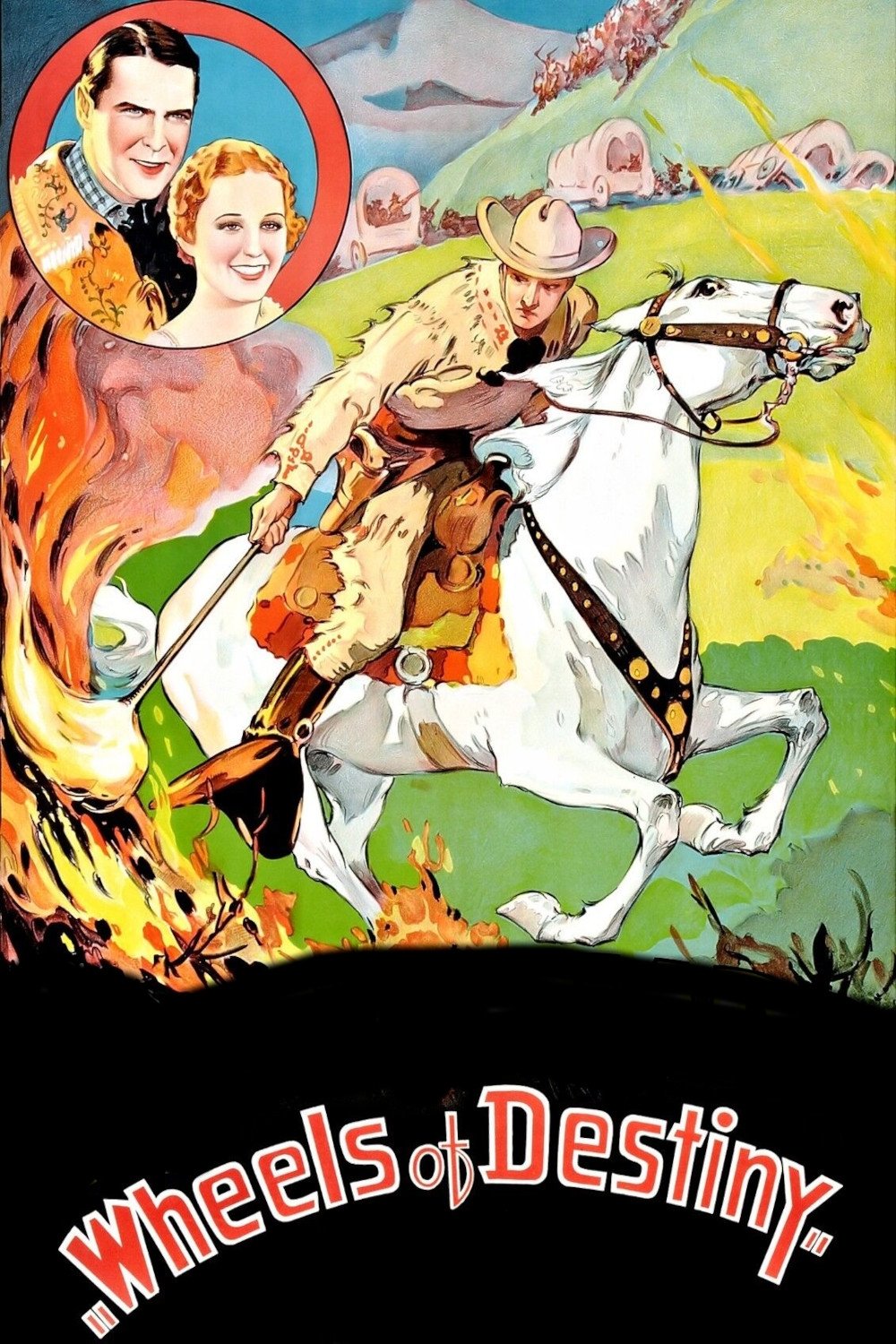 Poster de Wheels of Destiny