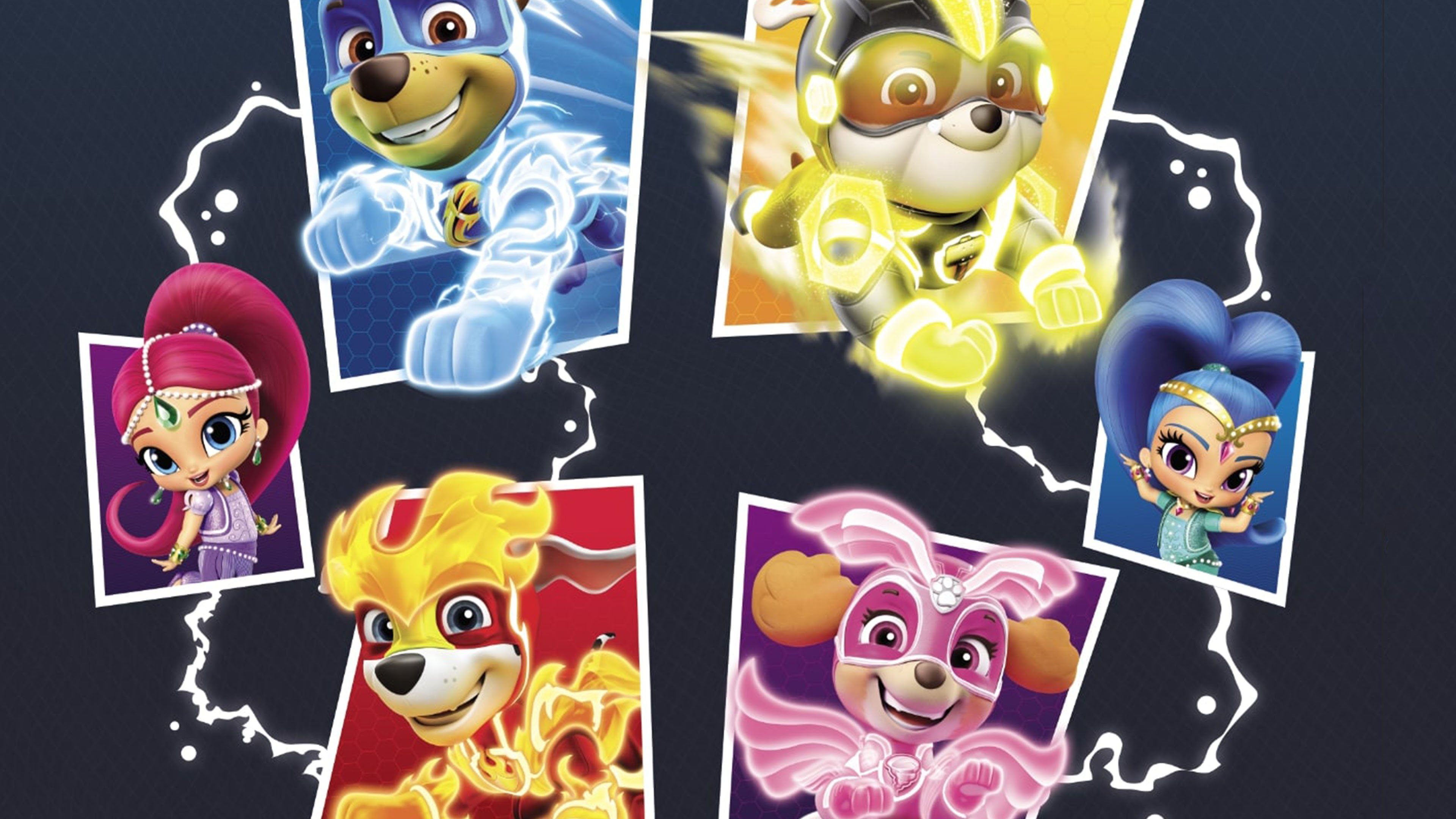 Мегащенки Электролапы и Шиммер и Шайн