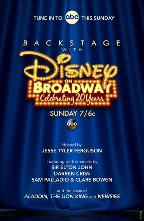 Poster de Backstage With Disney on Broadway: Celebrating 20 Years