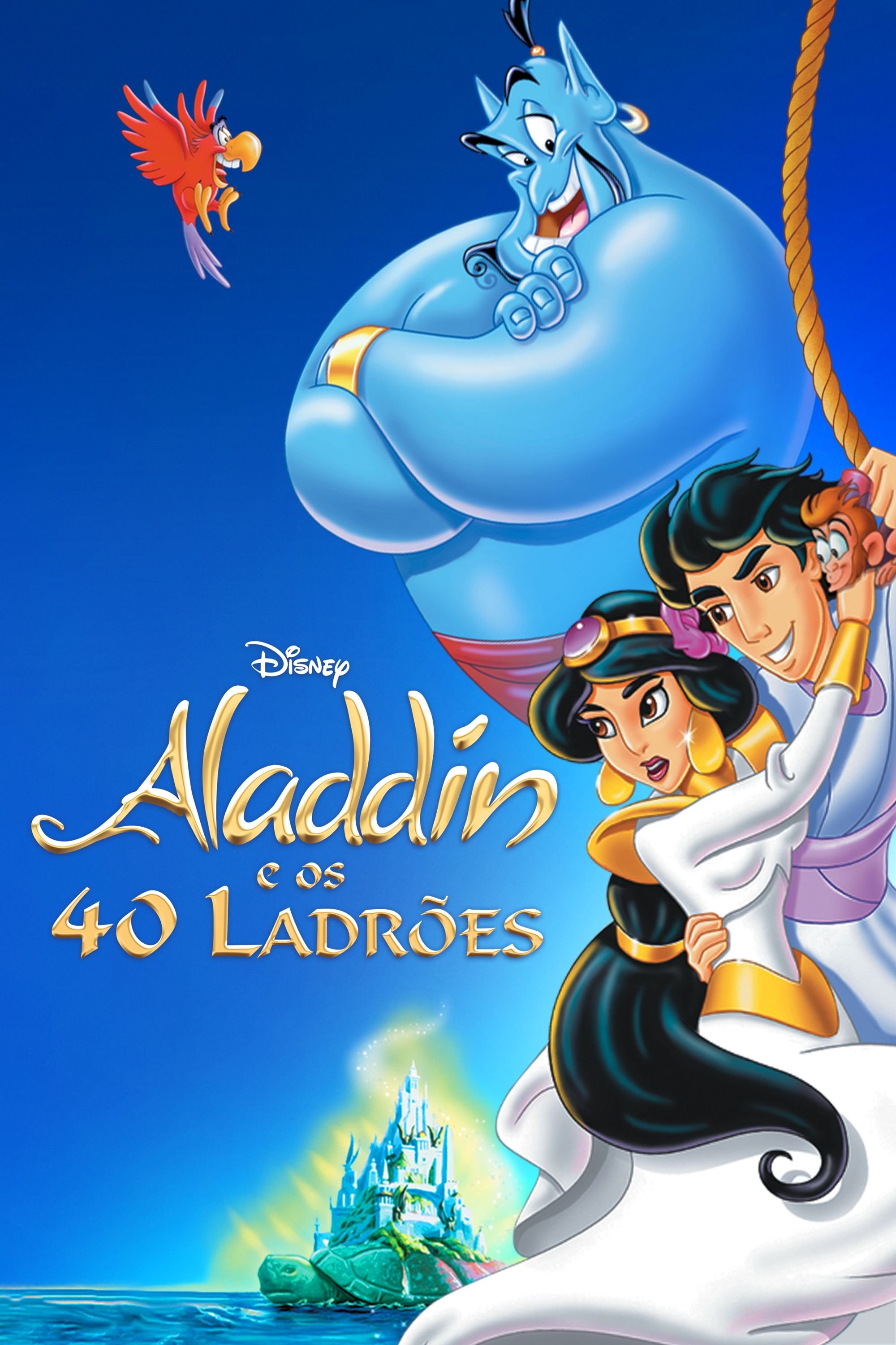 Poster de Aladdin e os 40 Ladrões