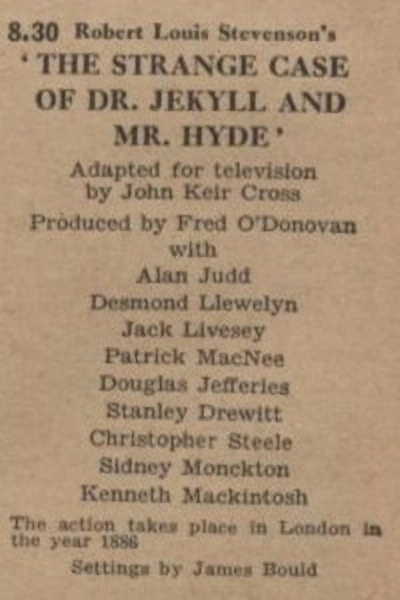 Poster de The Strange Case of Dr. Jekyll and Mr. Hyde