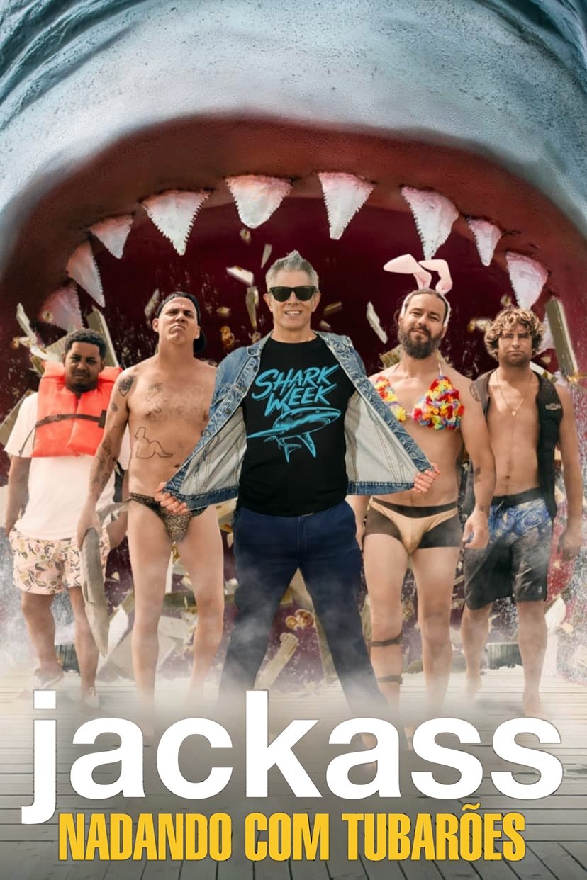 Poster de Jackass - Nadando com Tubarões
