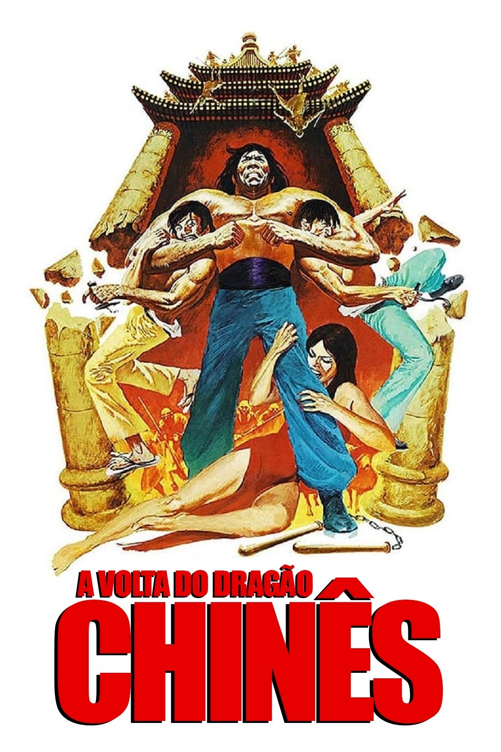 Poster de A Volta do Dragão Chinês