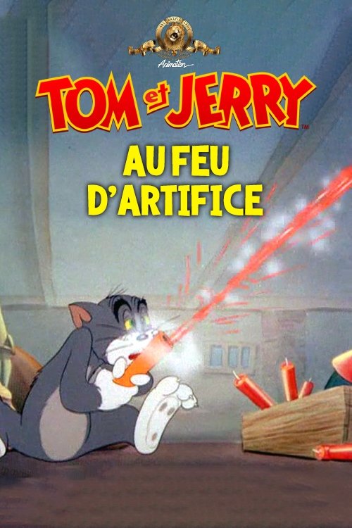 Tom et Jerry au feu d'artifice