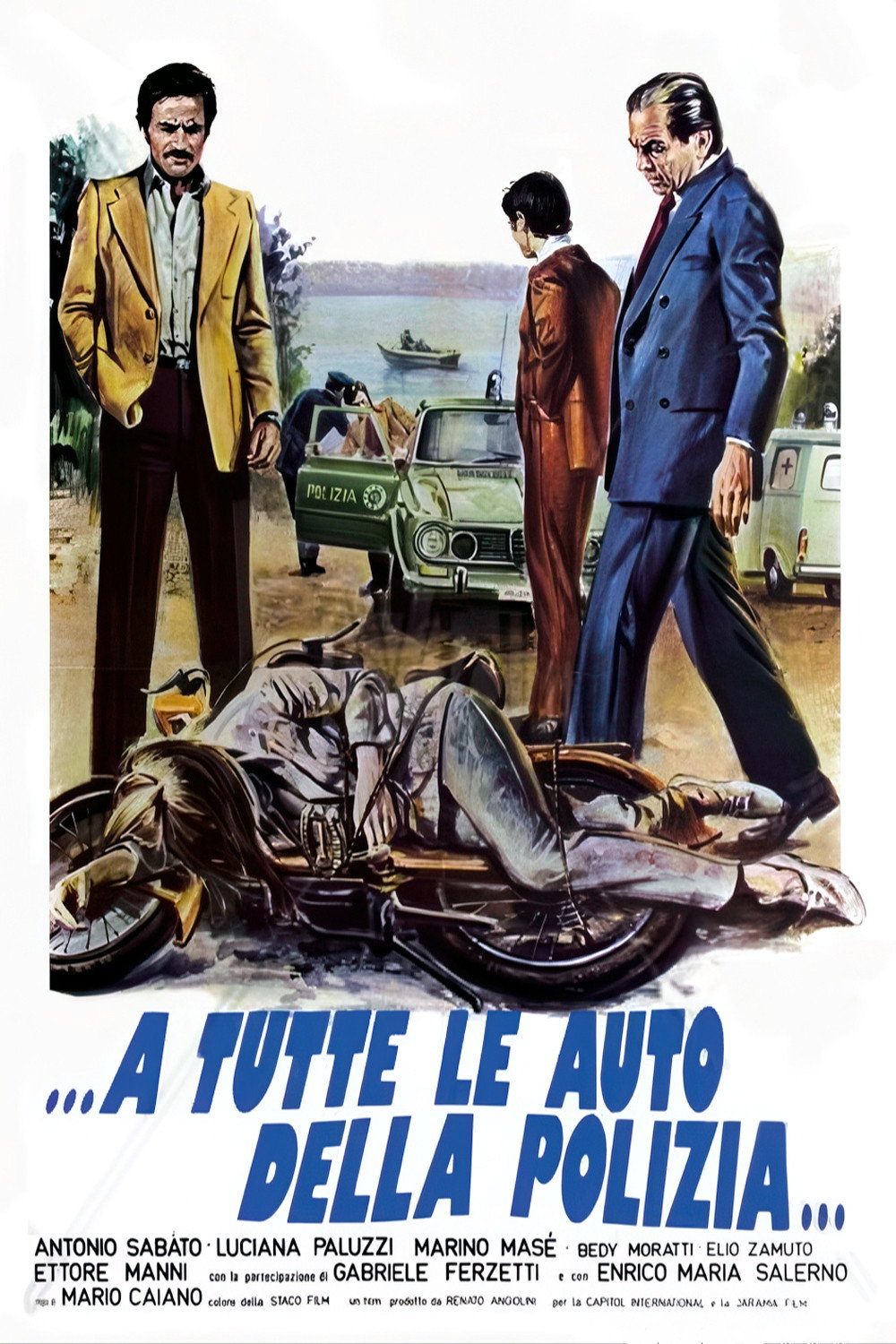 Poster de ...a tutte le auto della polizia...