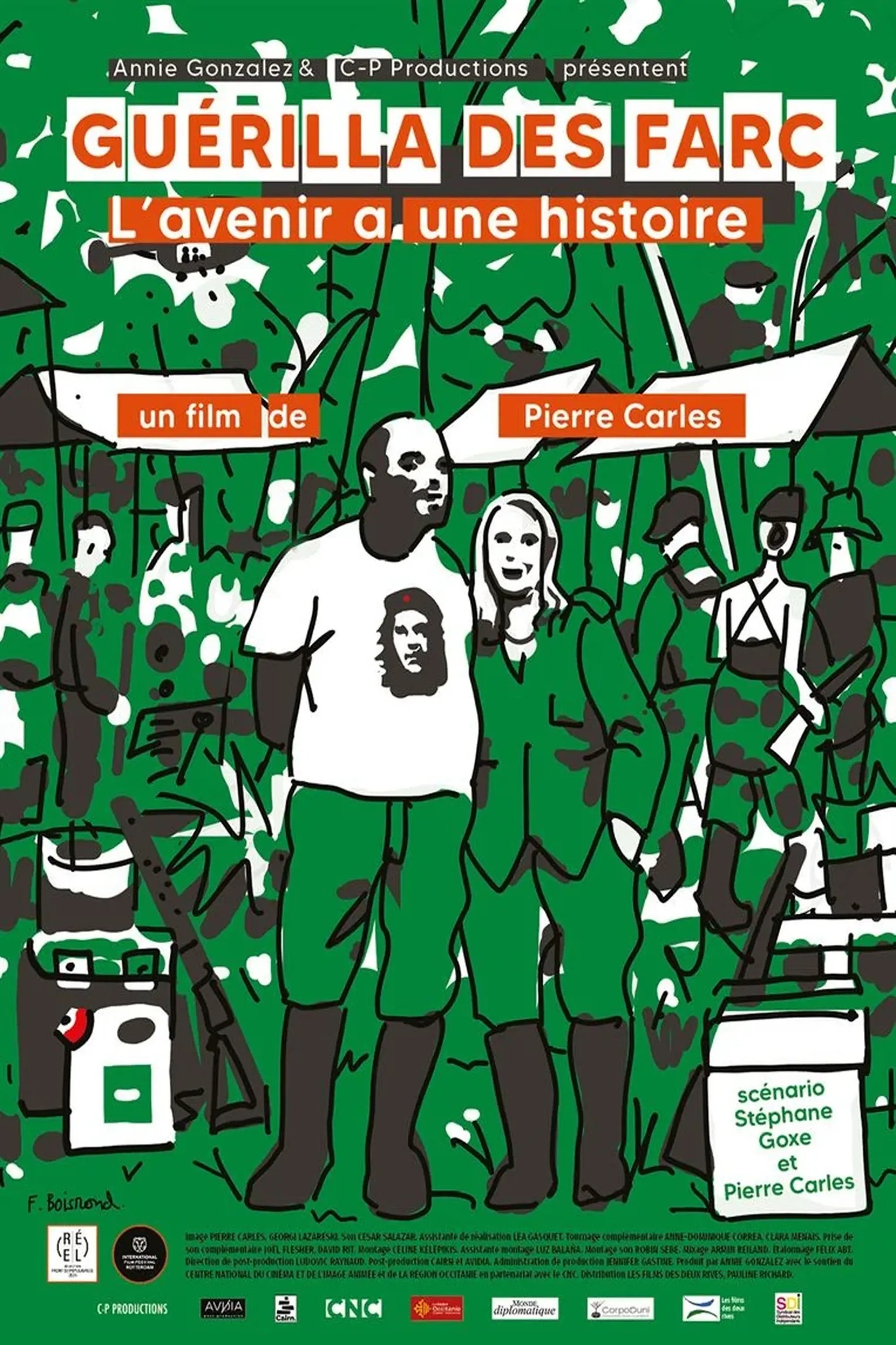 Poster de Guérilla des FARC, l'avenir a une histoire