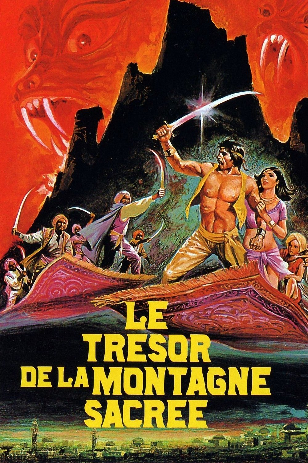 Affiche du film Le Trésor de la montagne sacrée