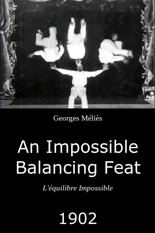 Poster de L'Équilibre impossible