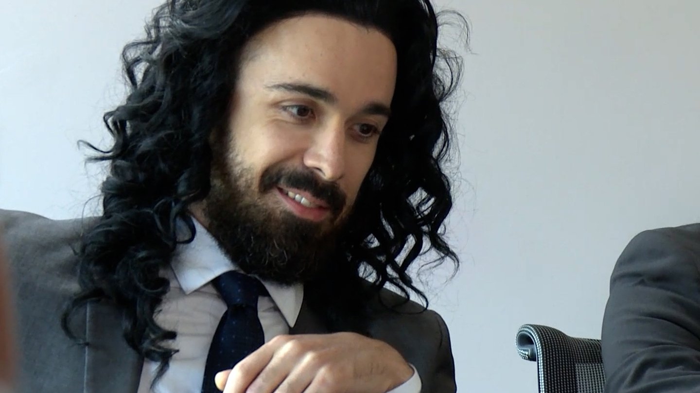 Long Haired Businessmen
