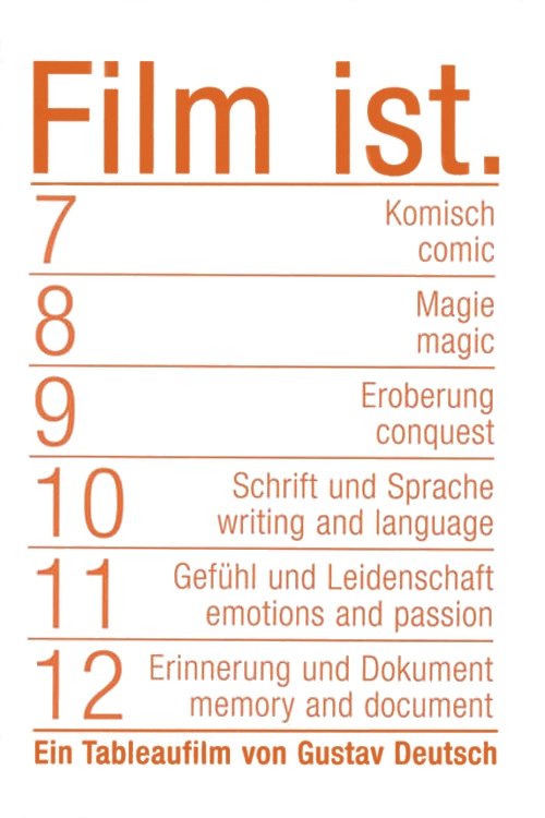 Poster de Film ist. 7-12