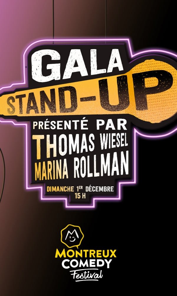 Poster de Montreux Comedy Festival 2019 - Le Gala Stand Up