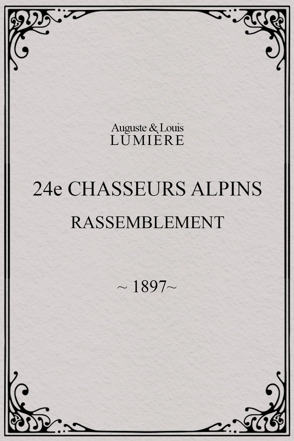 24ème chasseurs alpins : rassemblement