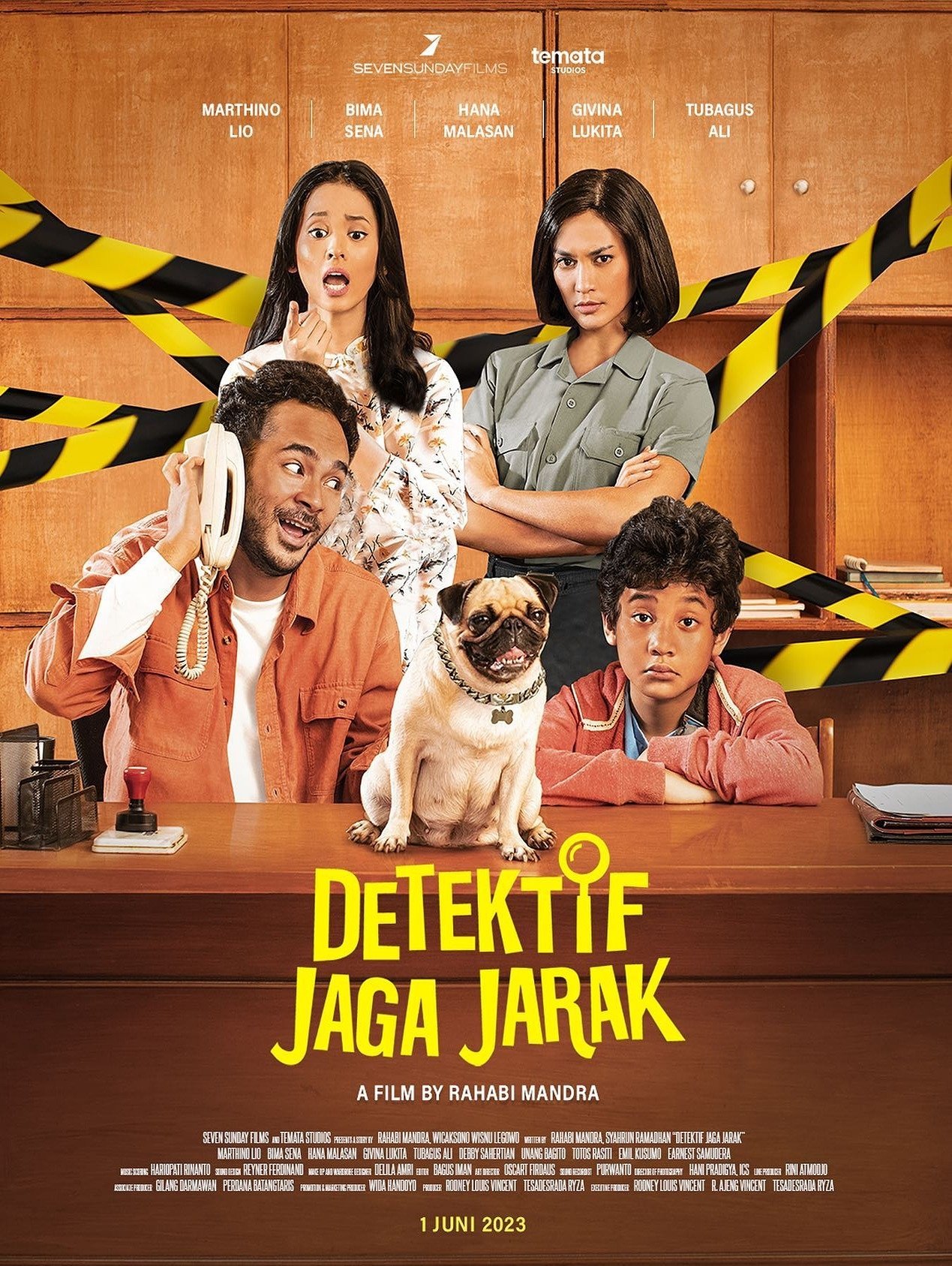 Poster de Detektif Jaga Jarak