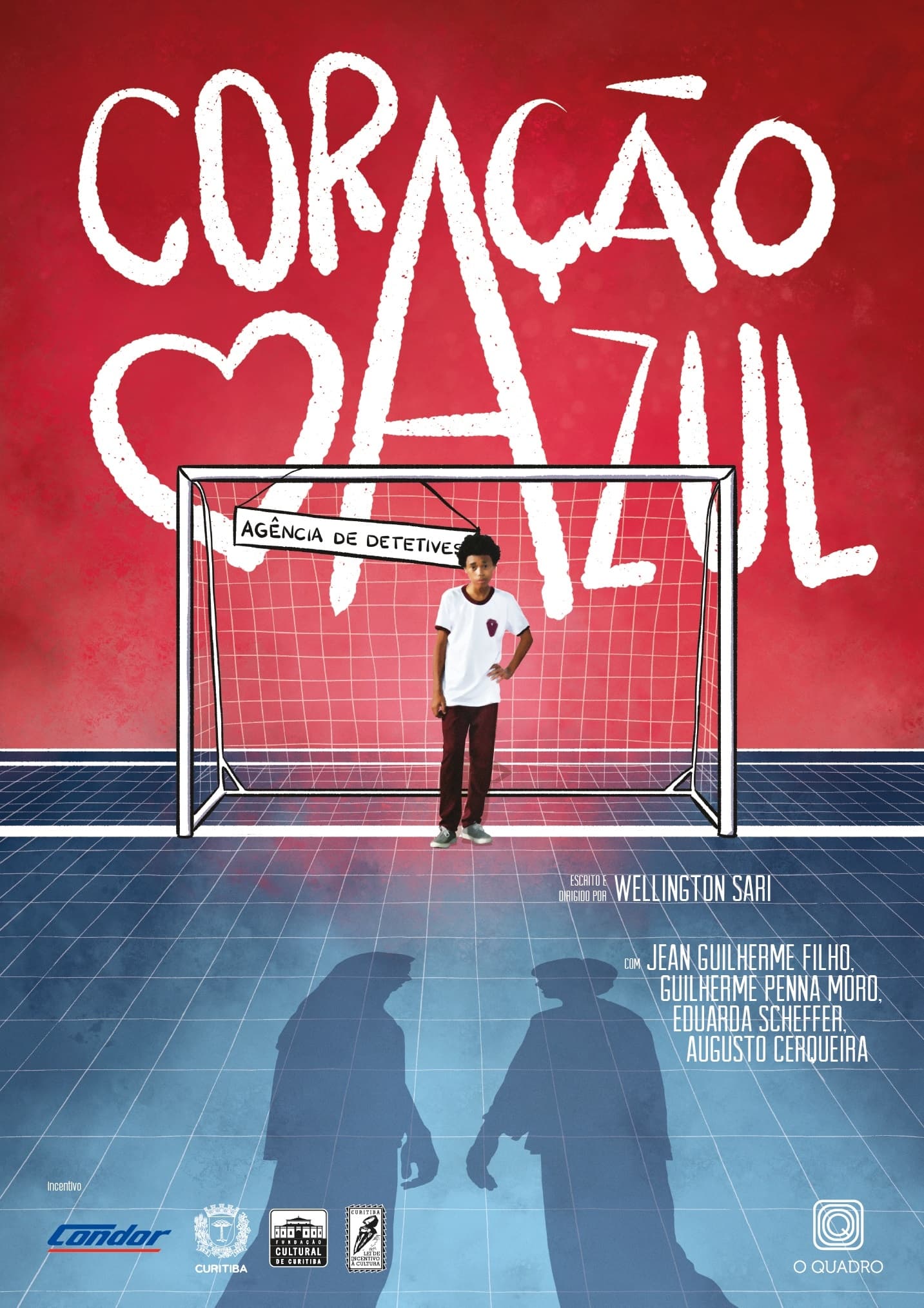 Poster de Coração Azul