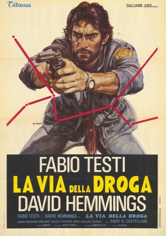 Poster de La via della droga