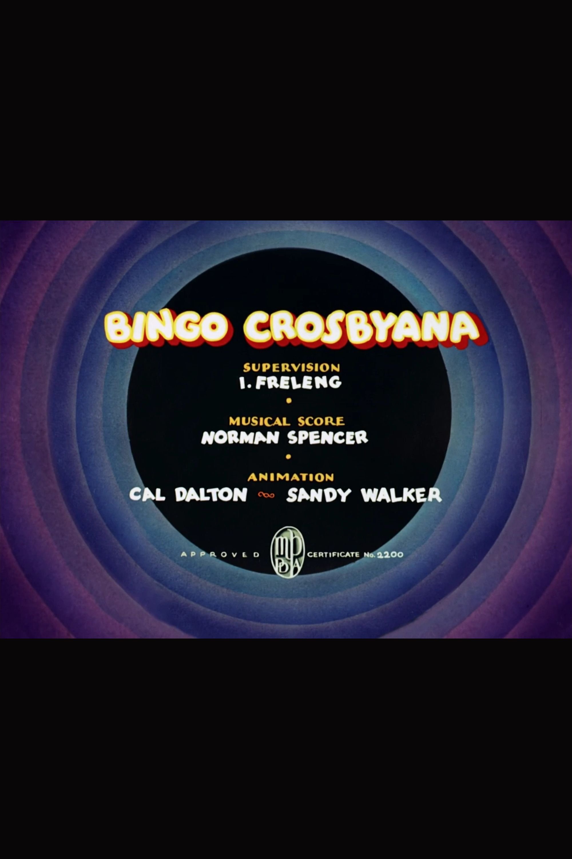 Poster de Bingo Crosbyana