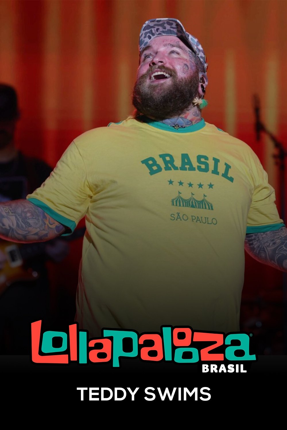 Poster de Teddy Swims: Lollapalooza Brasil 2025