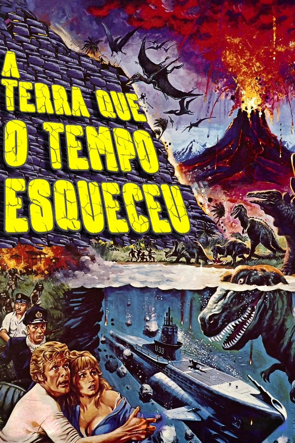 Poster de A Terra Que o Tempo Esqueceu