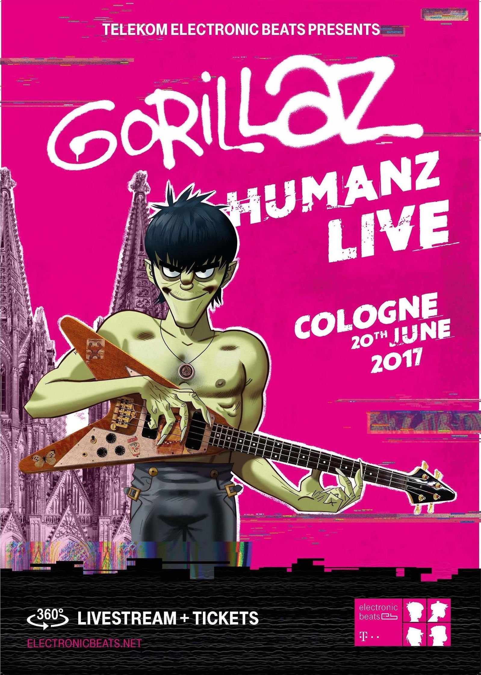 Affiche du film Gorillaz | Humanz Live in Cologne